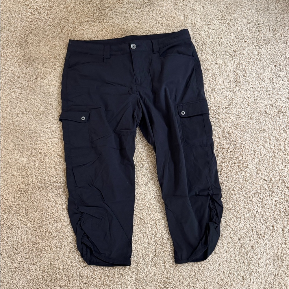 Eddie Bauer Black Cargo Pants Slim Fit
